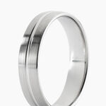 Alliance Alphonso Palladium Blanc - Alliances duo Unisex | Marc Orian