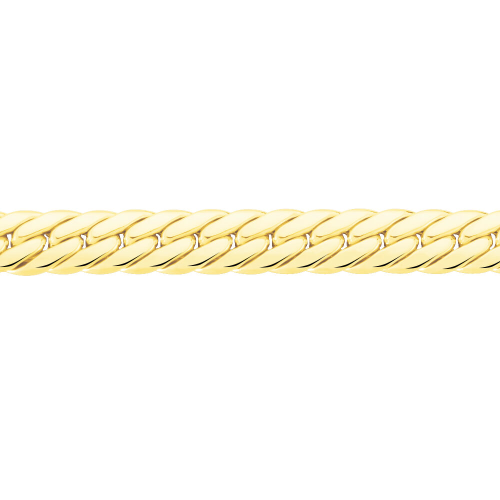 Collier Doline Maille Anglaise Or Jaune - Chaines Femme | Marc Orian