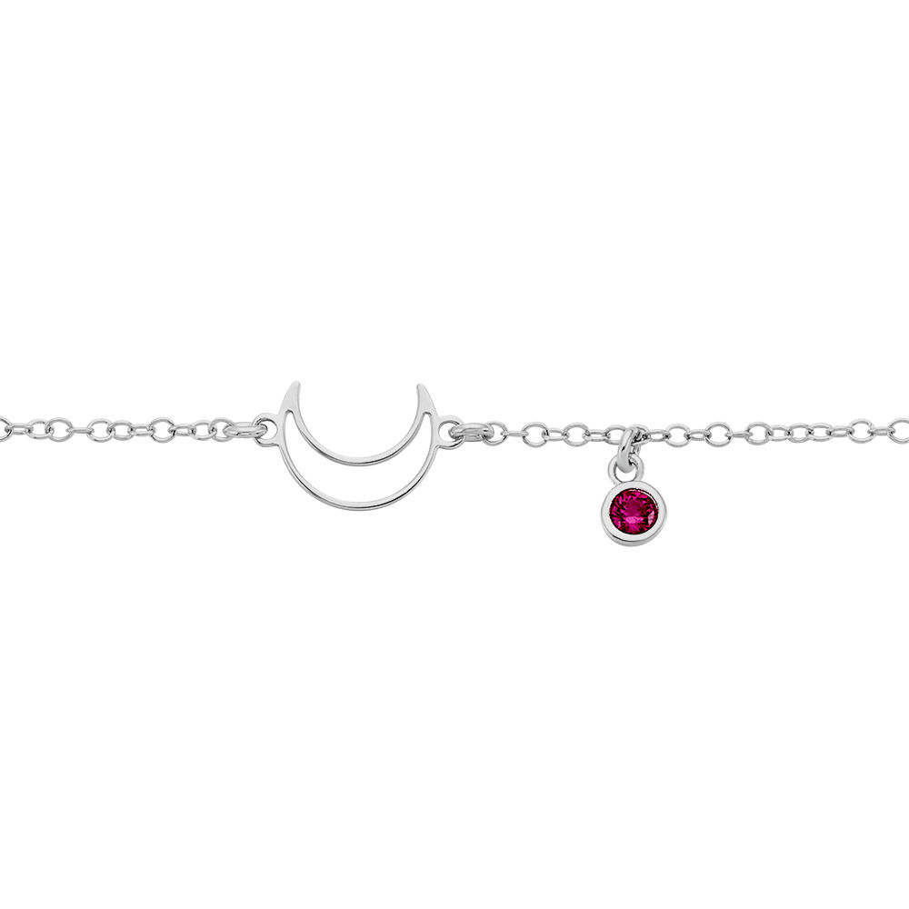 Bracelet Spirit Argent Blanc Oxyde De Zirconium - Bracelets chaînes Femme | Marc Orian