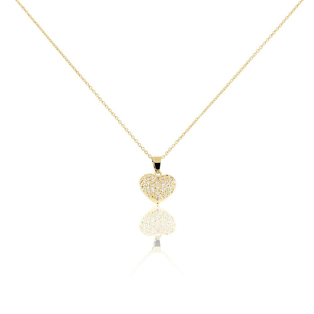 Collier Ophrys Plaqué Or Oxydes De Zirconium - Colliers avec pierres Femme | Marc Orian