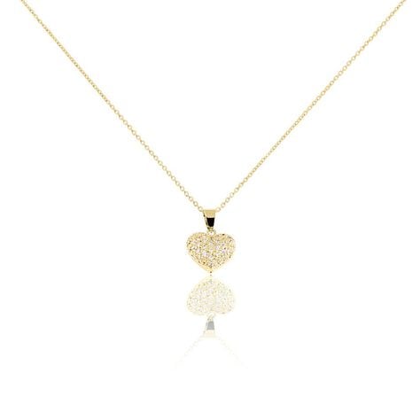 Collier Ophrys Plaqué Or Oxydes De Zirconium - Colliers avec pierres Femme | Marc Orian