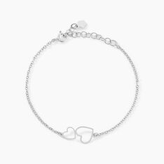 Bracelet Estina Argent Blanc - Bracelets chaînes Femme | Marc Orian