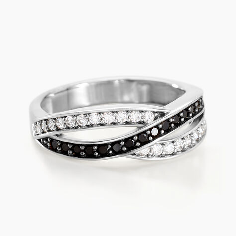 Bague Bethany Argent Blanc Oxyde De Zirconium - Bagues avec pierre Femme | Marc Orian