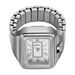 Montre Bague Fossil Raquel Watch Ring Argenté - Montres étanches Femme | Marc Orian