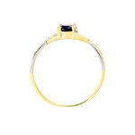 Bague Candice Or Jaune Saphir - Solitaires Femme | Marc Orian