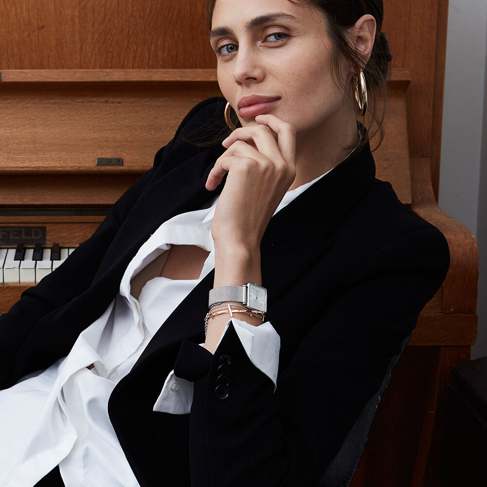 Montre Rosefield The Boxy Blanc - Montres étanches Femme | Marc Orian