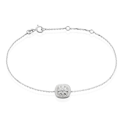 Bracelet Alixia Or Blanc Diamant - Bracelets chaînes Femme | Marc Orian