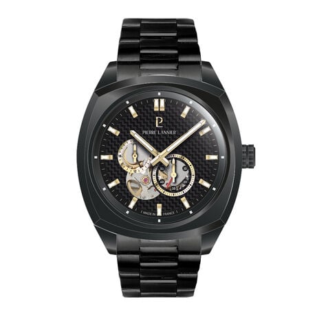 Montre Pierre Lannier Arcadius Noir - Montres automatiques Homme | Marc Orian