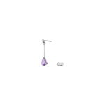 Boucles D'oreilles Pendantes Goutte Or Blanc Amethyste - Pendantes Femme | Marc Orian