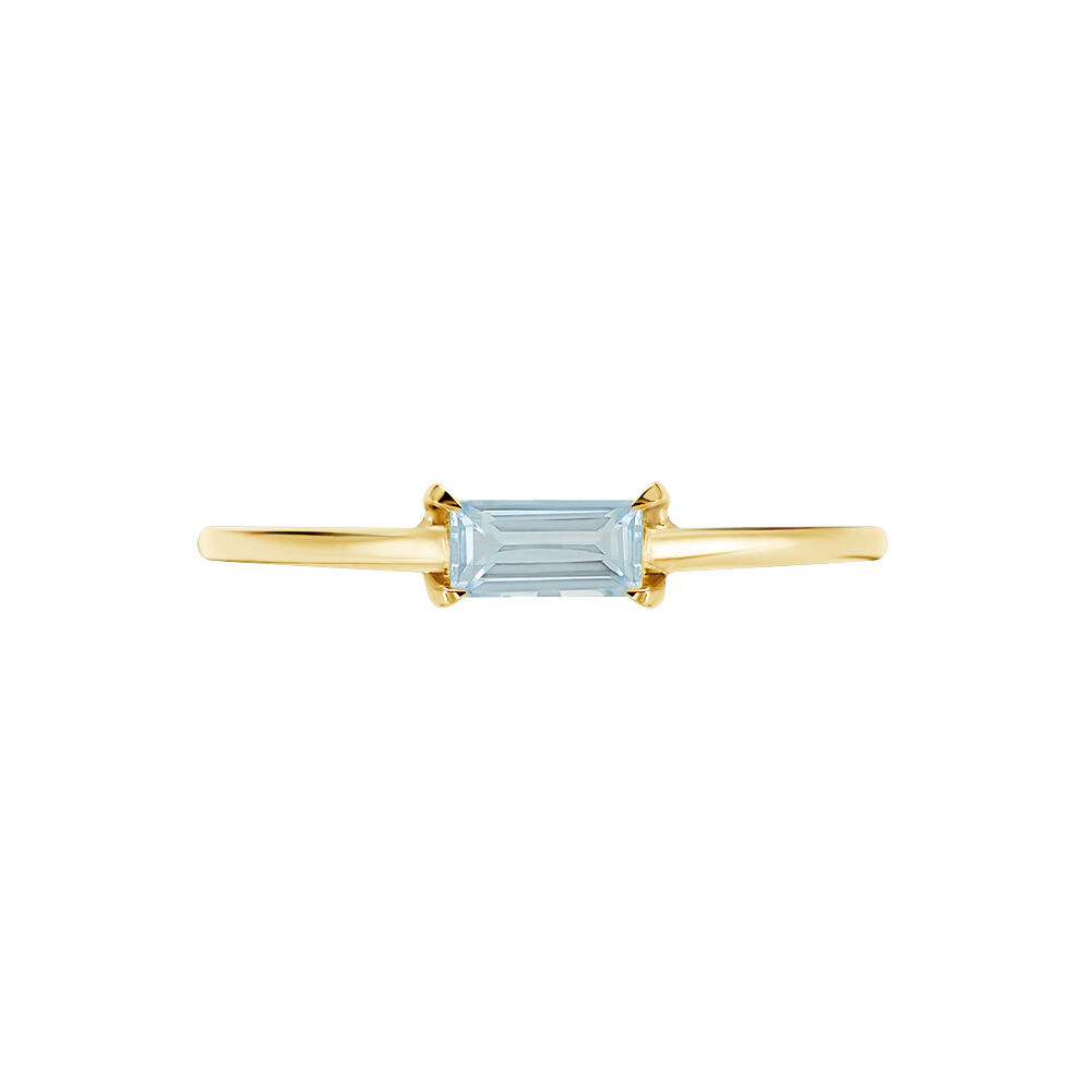 Bague Nottingham Or Jaune Topaze - Bagues pierres fines Femme | Marc Orian