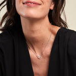 Collier Loving Argent Blanc Oxyde De Zirconium - Colliers avec pierres Femme | Marc Orian