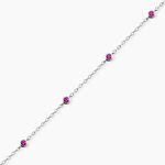 Bracelet Thesee Argent Blanc Oxyde De Zirconium - Bracelets fantaisie Femme | Marc Orian