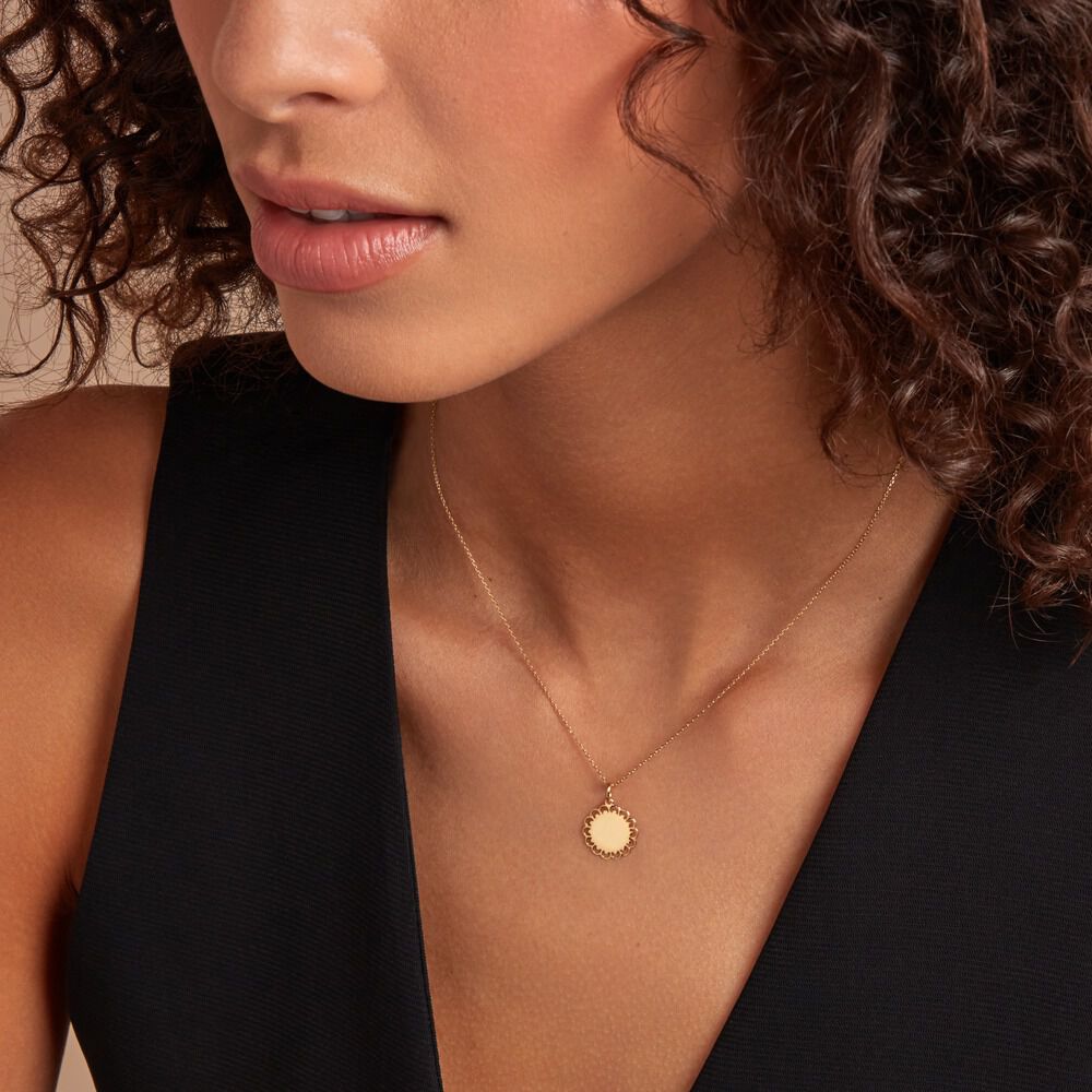 Pendentif Darcey Or Jaune - Bijoux personnalisés Femme | Marc Orian