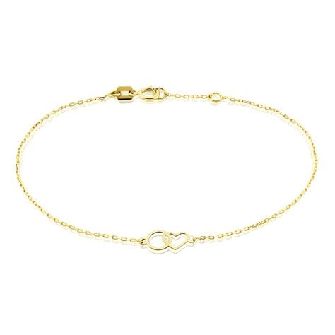 Bracelet Or Jaune Genêt - Bracelets Anneaux Entrelaces Femme | Marc Orian