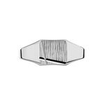 Chevali&egrave;re Anisha Argent Blanc - Bagues grosses Homme | Marc Orian