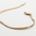 Bracelet Messaline Plaqu&eacute; Or Jaune - Bracelets fantaisie Femme | Marc Orian