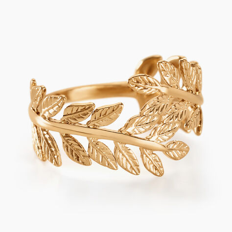Bague Folia Plaqué Or Jaune - Sélection Bohème Femme | Marc Orian