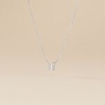 Collier Cadfan Argent Oxyde - Colliers avec pierres Femme | Marc Orian
