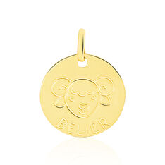 Pendentif Bergonia Zodiaque Or Jaune - Pendentifs Enfant | Marc Orian