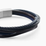 Bracelet Acier Blanc Romain - Bracelets cuir Homme | Marc Orian