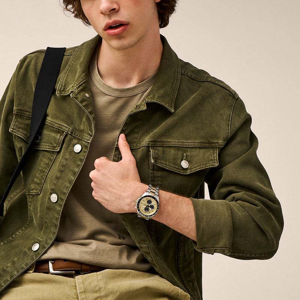 Montre Fossil Autocross Doré - Montres étanches Homme | Marc Orian