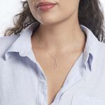 Collier Or Blanc Peregrina Diamants - Colliers avec pierres Femme | Marc Orian