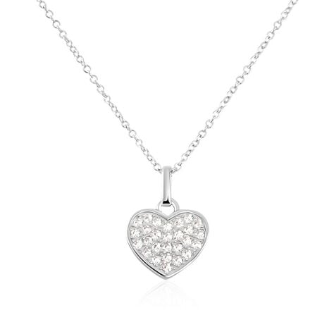 Collier Argent Frederik Oxyde De Zirconium - Colliers avec pierres Femme | Marc Orian