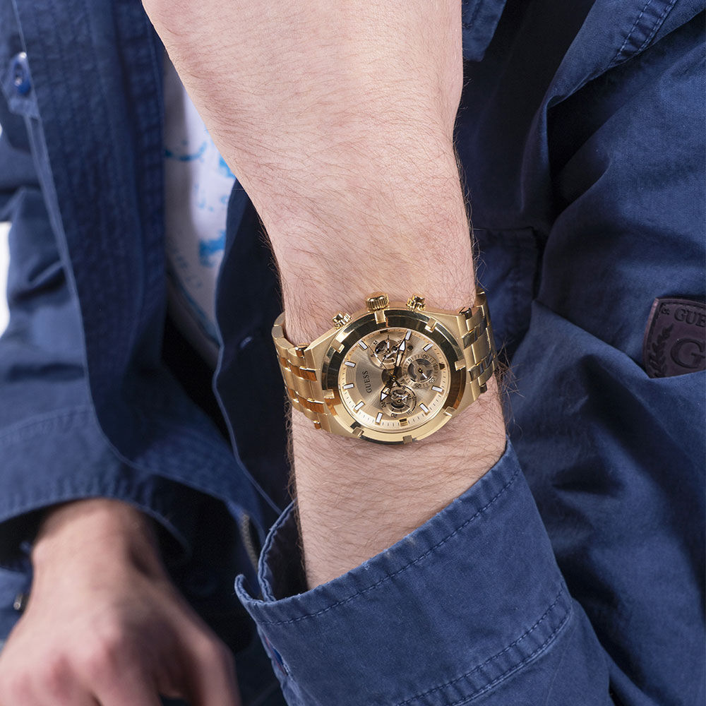 Montre Guess Continental Champagne - Montres étanches Homme | Marc Orian
