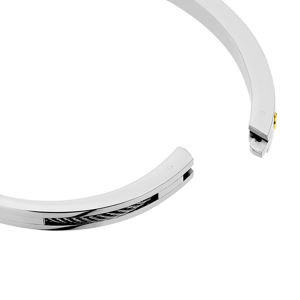 Bracelet Or Acier Bicolore - Bracelets cha&icirc;nes Homme | Marc Orian