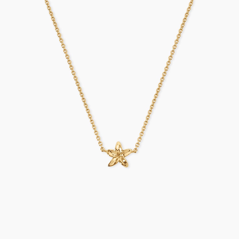Collier Nine Argent Dor&eacute; A L'Or 750/1000 - Colliers ete Femme | Marc Orian