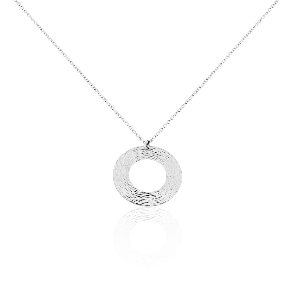 Collier Doga Argent Blanc - Colliers Femme | Marc Orian