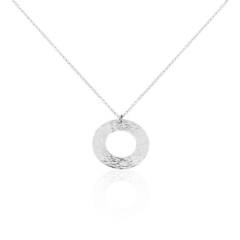 Collier Doga Argent Blanc - Colliers Femme | Marc Orian