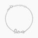 Bracelet Lydie Argent Blanc - Bracelets fantaisie Femme | Marc Orian