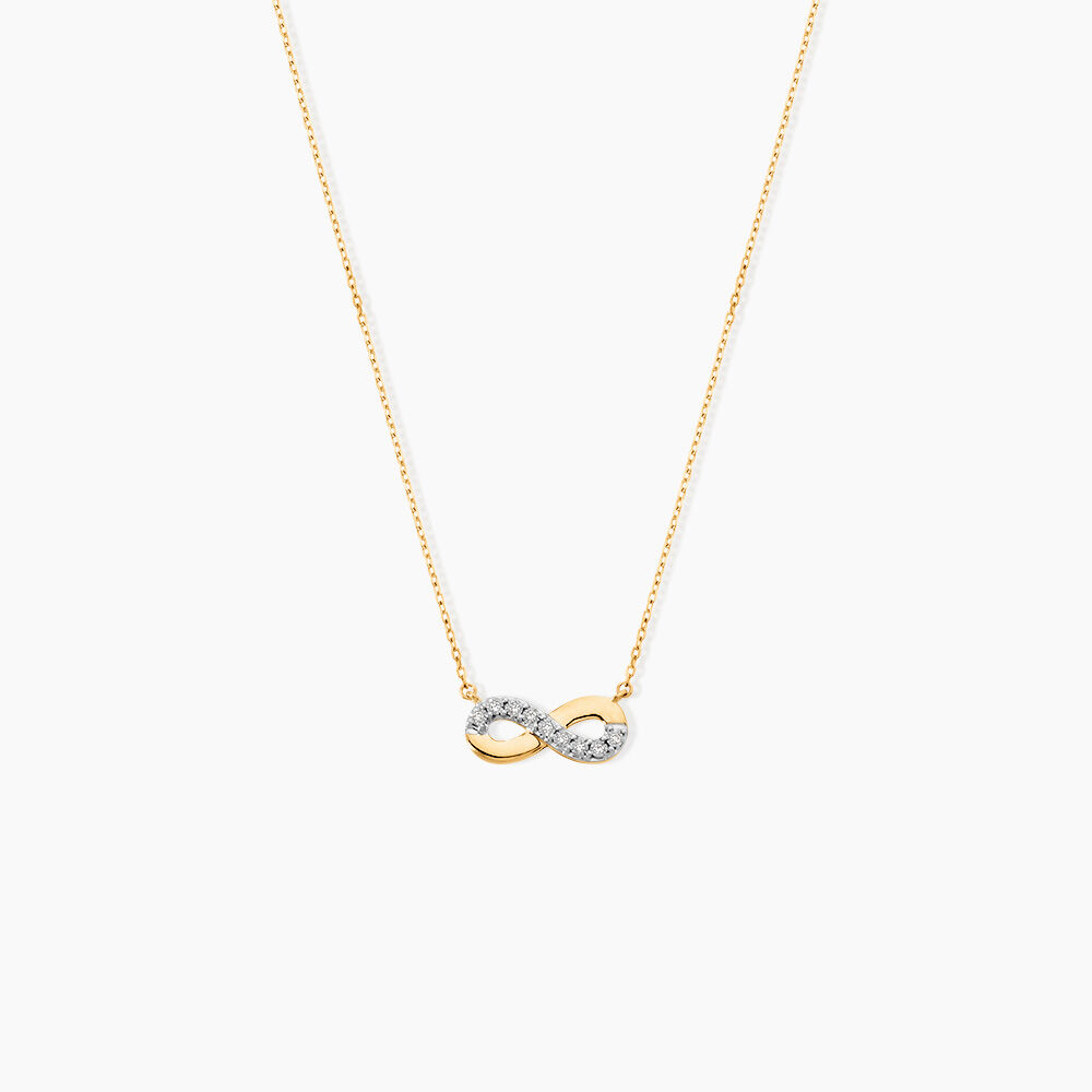 Collier Chlothilde Or Jaune Diamant - Colliers avec pierres Femme | Marc Orian