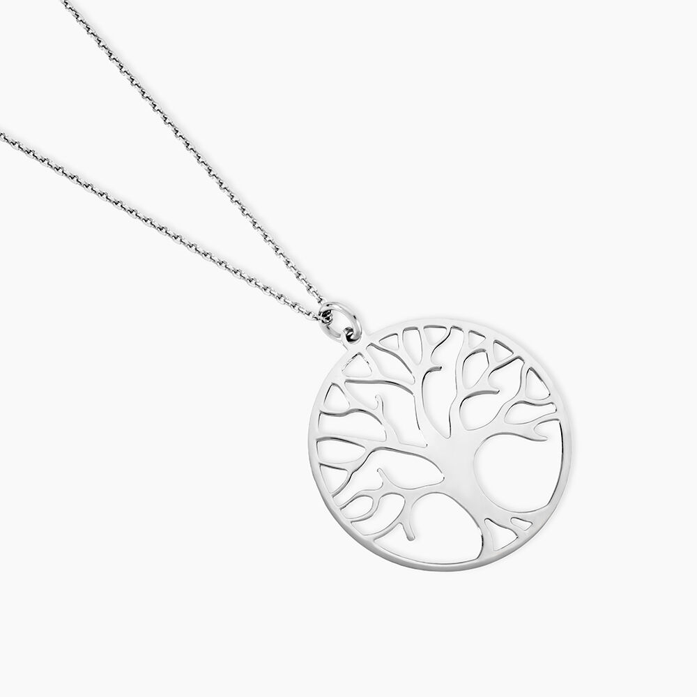 Collier Sautoir Philana Argent Blanc - Sautoirs Femme | Marc Orian