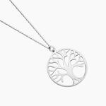 Collier Sautoir Philana Argent Blanc - Sautoirs Femme | Marc Orian