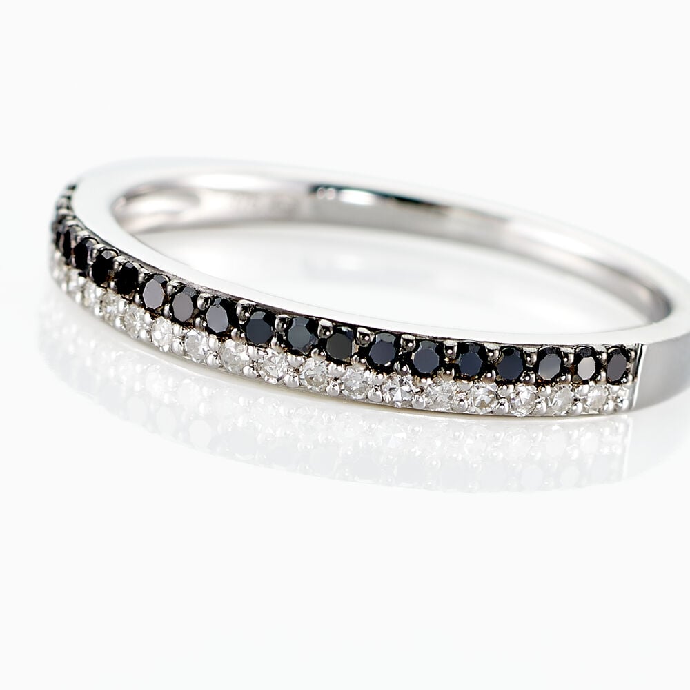 Bague Maissara Or Blanc Diamant - Bagues pierres précieuses Femme | Marc Orian