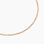 Collier Jasmin Tresse Or Tricolore - Colliers Femme | Marc Orian