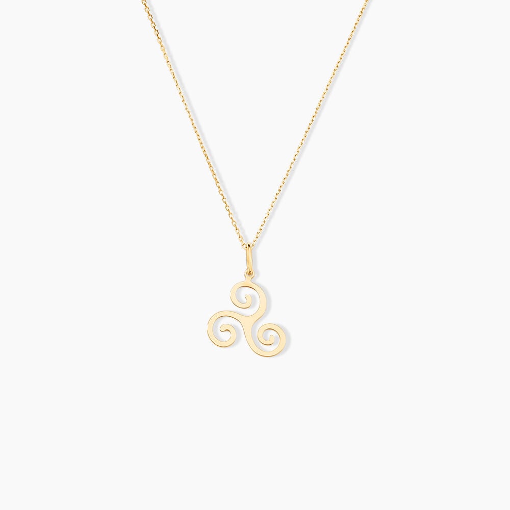 Pendentif Cobeia Triskel Or Jaune - Pendentifs Famille | Marc Orian