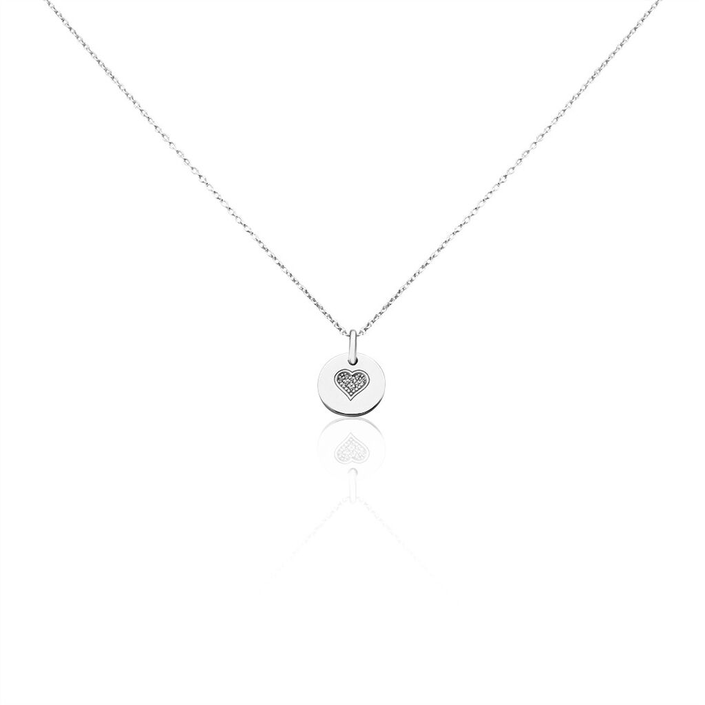 Collier Xaverie Argent Oxyde - Colliers avec pierres Femme | Marc Orian