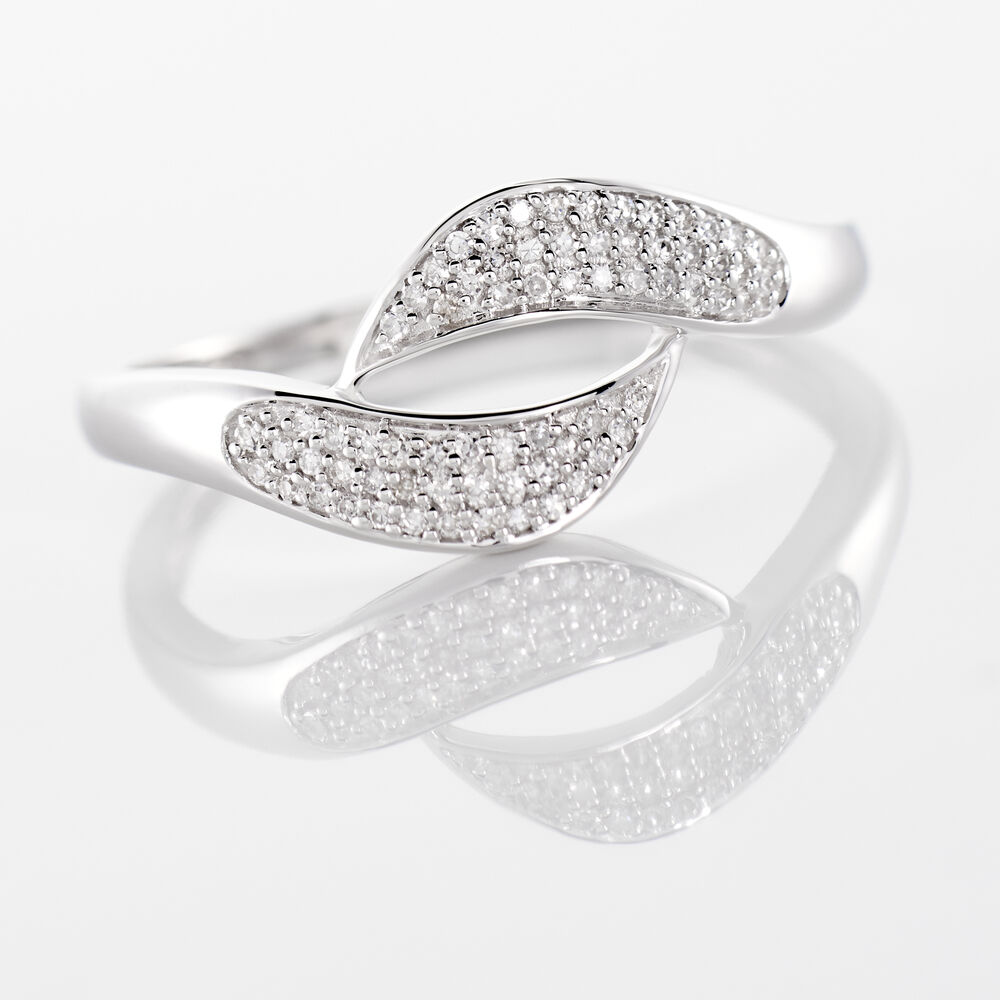 Bague Paulat Or Blanc Diamant - Bagues pierres précieuses Femme | Marc Orian