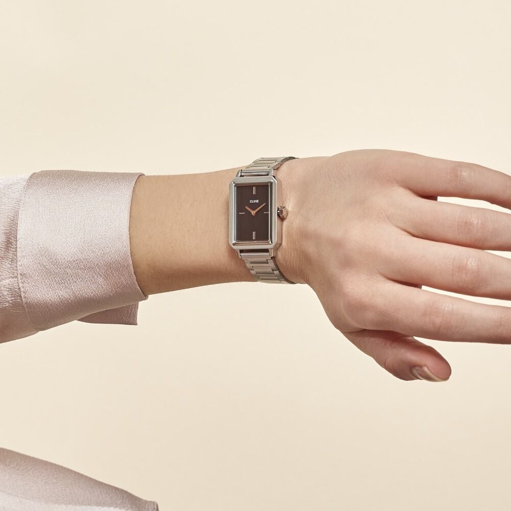 Montre Cluse Fluette Noir - Montres étanches Femme | Marc Orian