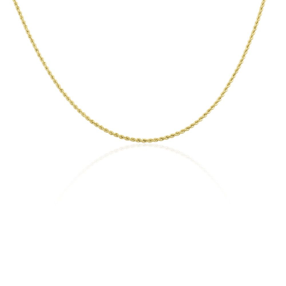 Collier Jerry Maille Corde Or Jaune - Chaines Femme | Marc Orian