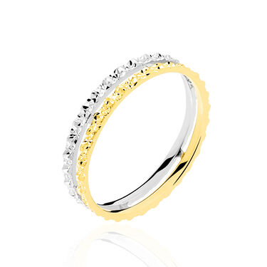 Alliance 2 Rangs Or Bicolore