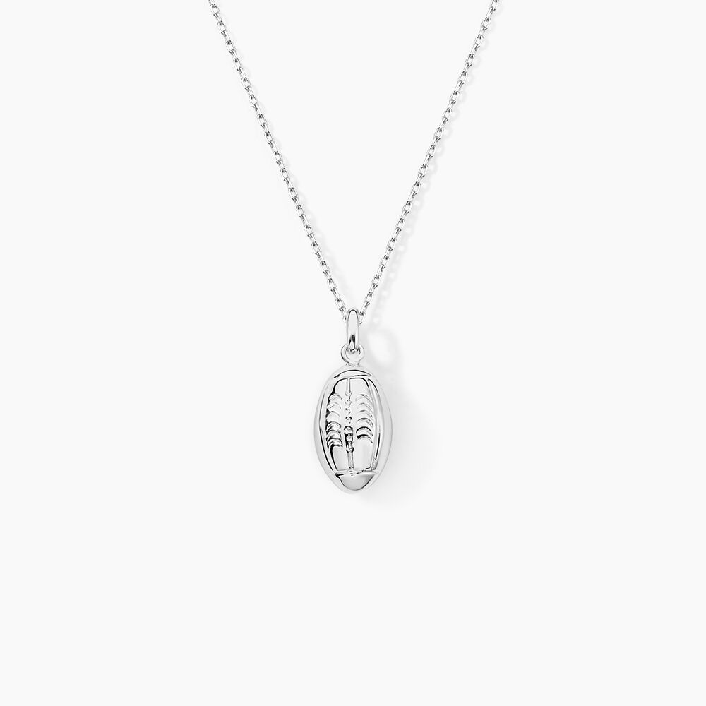 Pendentif Ruveyda Argent Blanc - Bijoux fantaisie Homme | Marc Orian