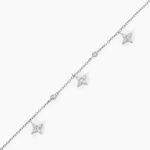 Bracelet Pricille Argent Blanc Oxyde De Zirconium - Bracelets fantaisie Femme | Marc Orian