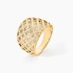 Bague Adonijah Or Bicolore - Bagues grosses Femme | Marc Orian
