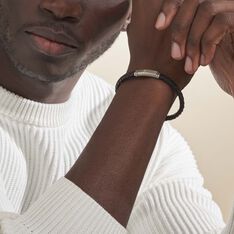 Bracelet Frank Acier Blanc - Bracelets Homme | Marc Orian