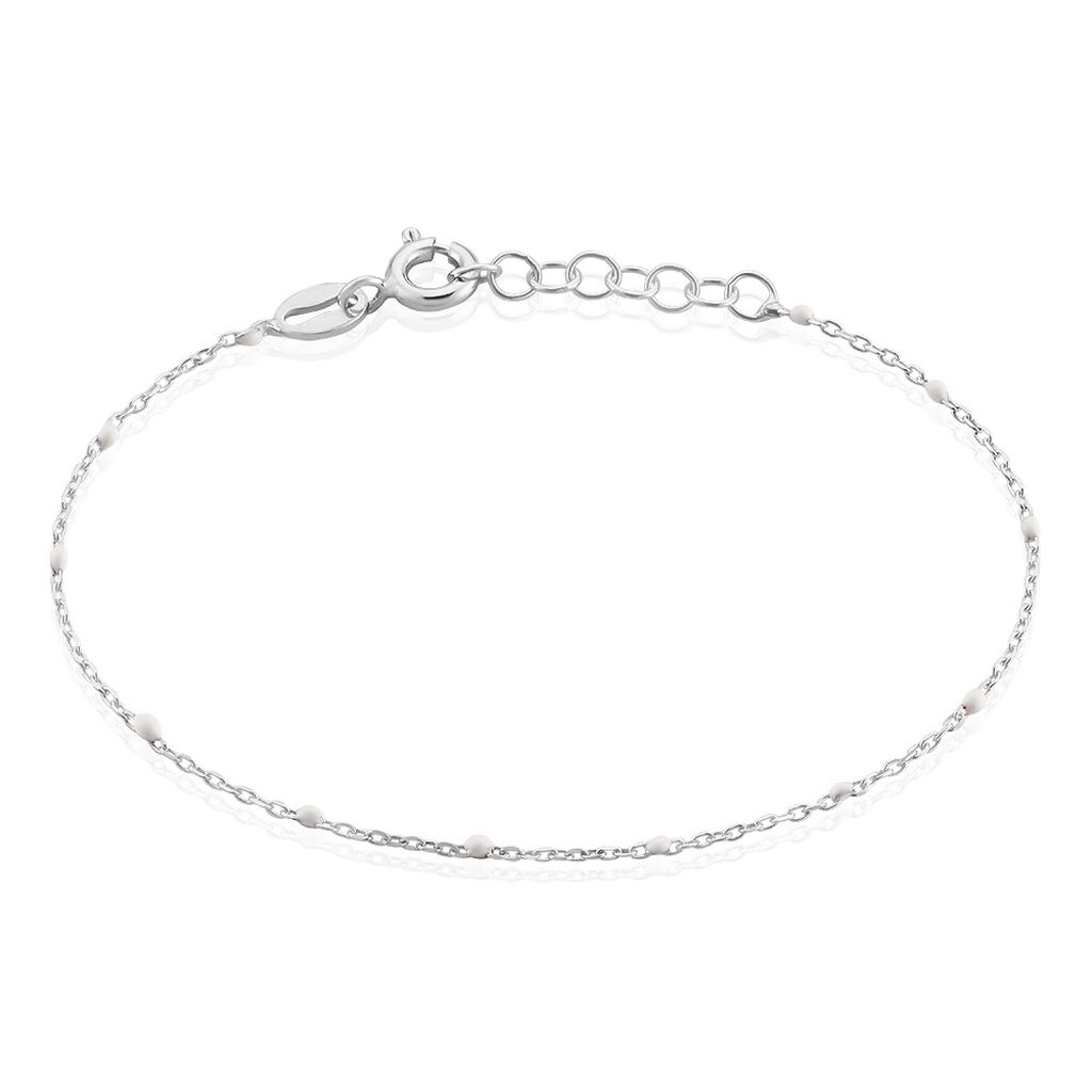 Bracelet Molly Argent Blanc - Bracelets chaînes Femme | Marc Orian