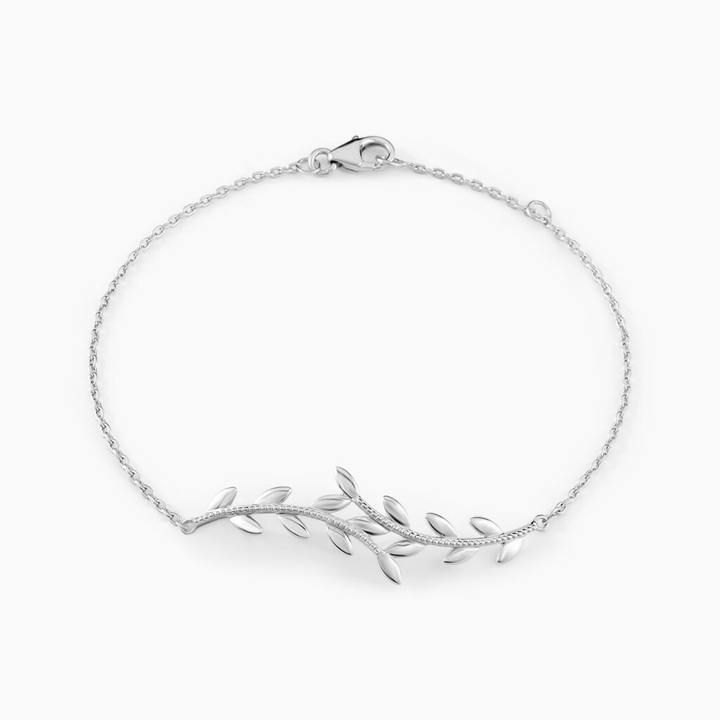 Bracelet Folia Argent Blanc - Bracelets fantaisie Femme | Marc Orian